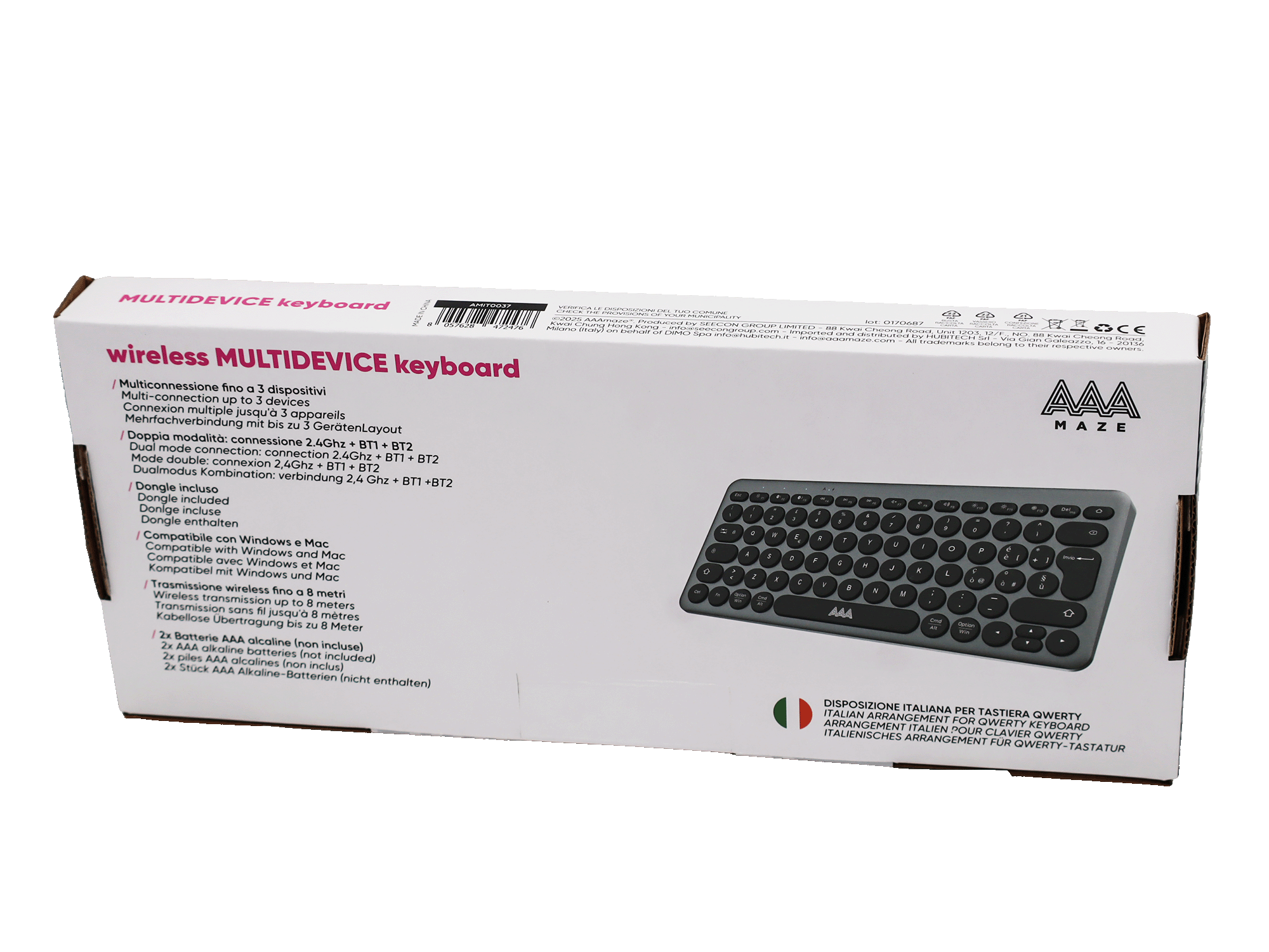Tastiera AAAmaze multidevice wireless - immagine 3