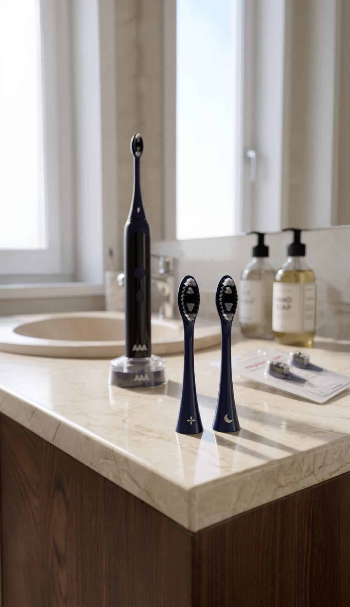 Testine di ricambio spazzolini AAAmaze AMPC0010 Puresonix H5. Confezione 2pz - immagine 2